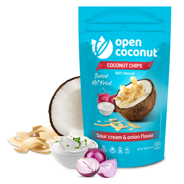 Coconut Chips Sour Cream Flavor