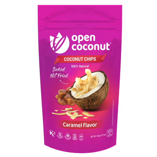 Coconut Chips Caramel Flavor